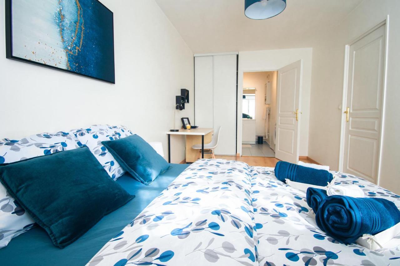 Apartament Le Retro Chic - T2 Haut Standing Au Coeur De Corbeil - 48 M2 Zewnętrze zdjęcie