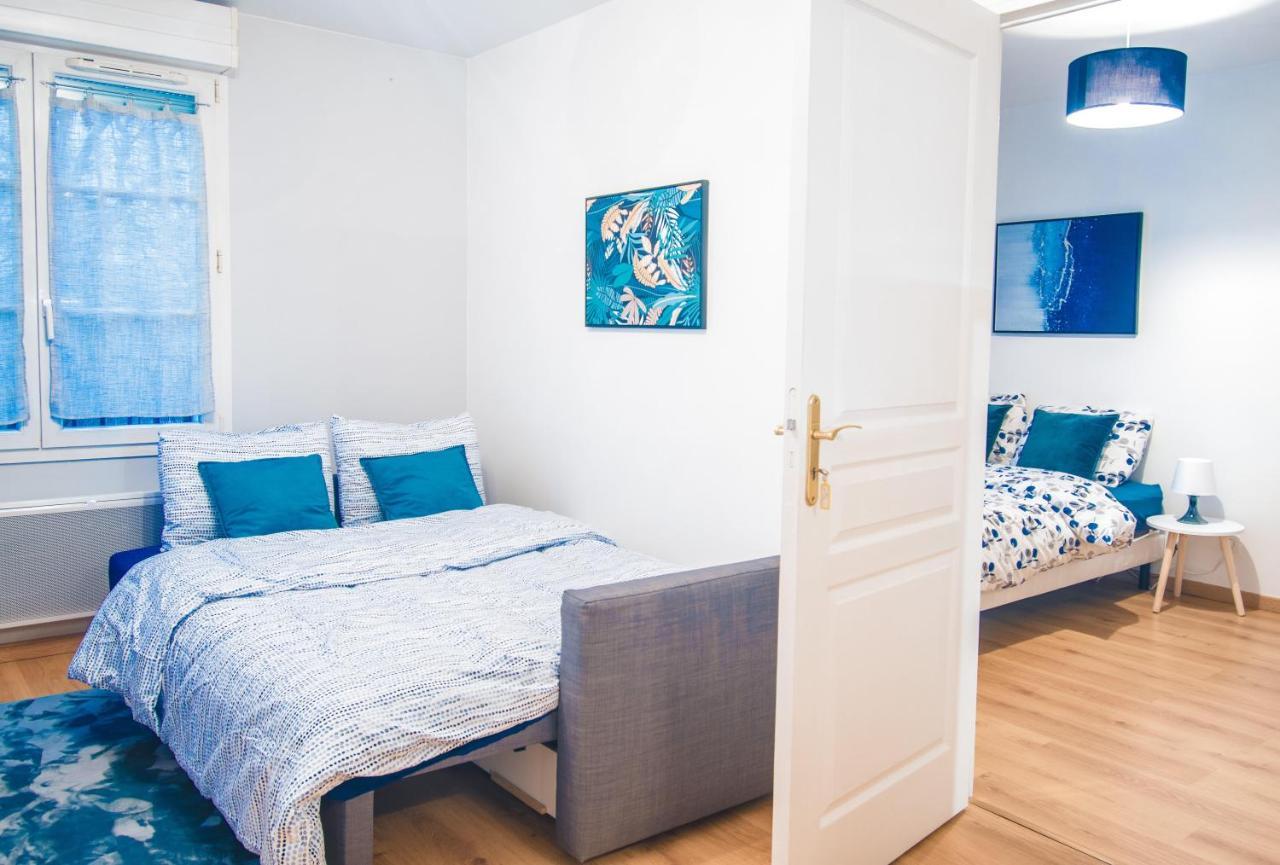 Apartament Le Retro Chic - T2 Haut Standing Au Coeur De Corbeil - 48 M2 Zewnętrze zdjęcie