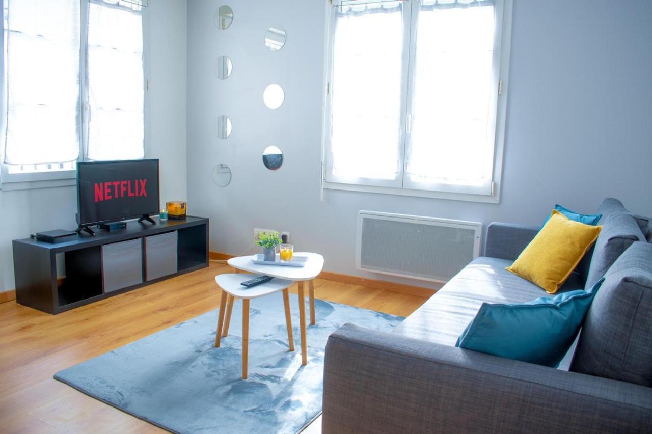 Apartament Le Retro Chic - T2 Haut Standing Au Coeur De Corbeil - 48 M2 Zewnętrze zdjęcie