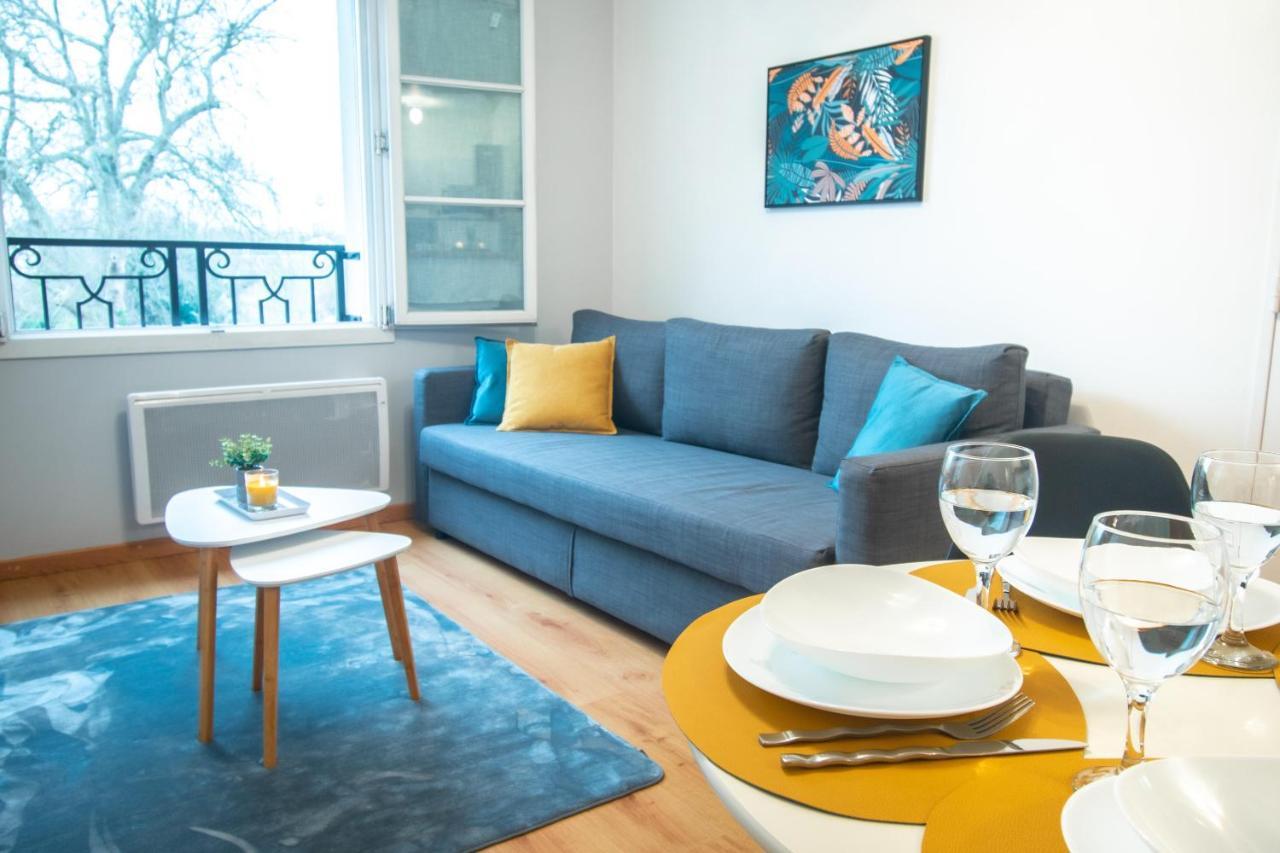Apartament Le Retro Chic - T2 Haut Standing Au Coeur De Corbeil - 48 M2 Zewnętrze zdjęcie